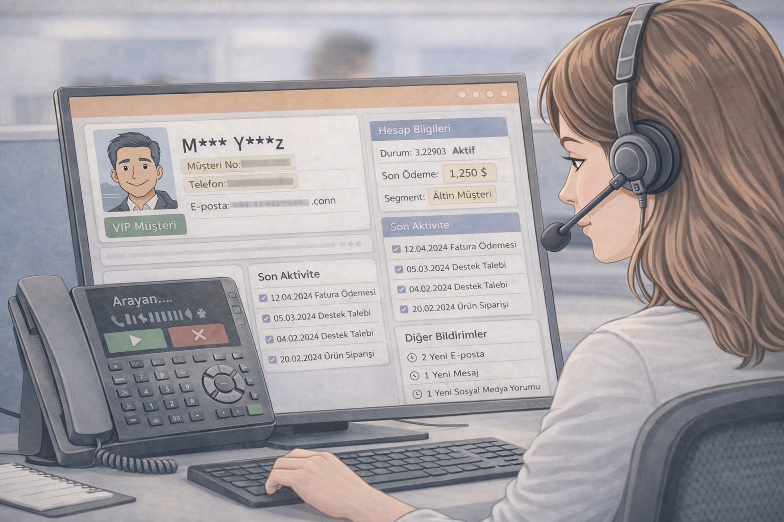 Çağrı Merkezi için AI Agent