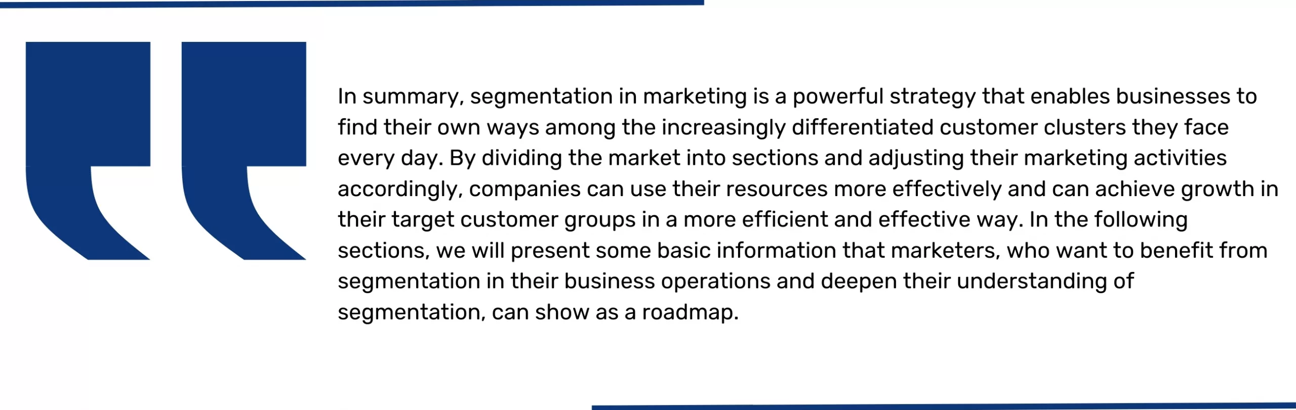 Marketing Segmentation