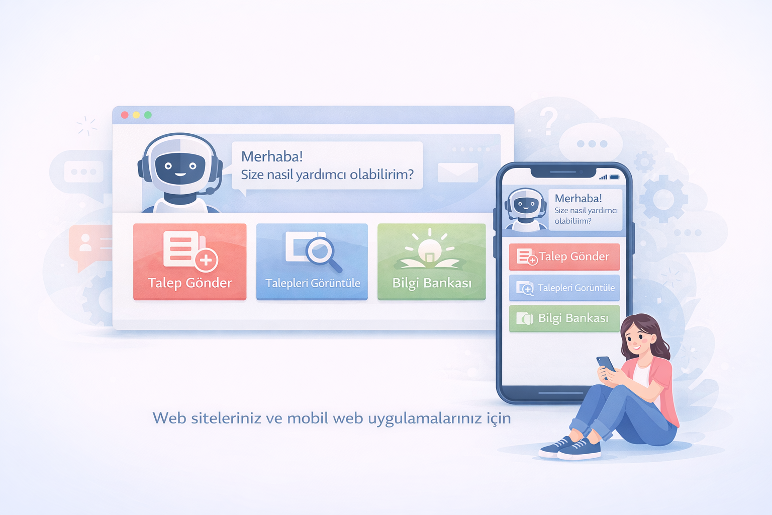 Self Service için AI Agent