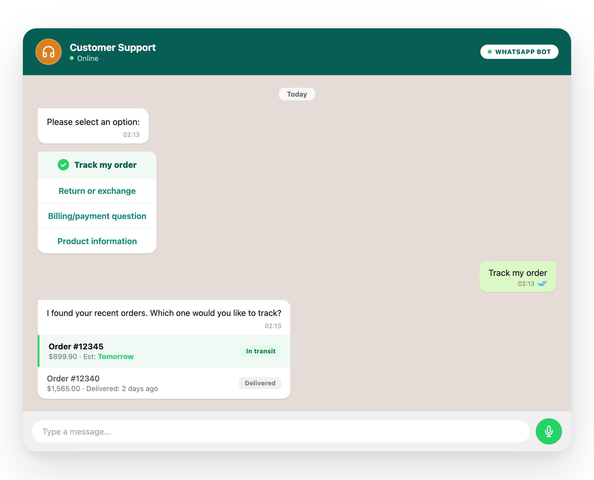 WhatsApp AI Bot